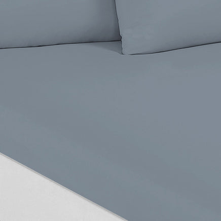 Royal Comfort 1500 Thread Count Cotton Rich Sheet Set 3 Piece Ultra Soft Bedding - Double - Indigo Bedding Kings Warehouse 