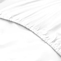 Royal Comfort 1500 Thread Count Cotton Rich Sheet Set 3 Piece Ultra Soft Bedding - King - White Bedding Kings Warehouse 