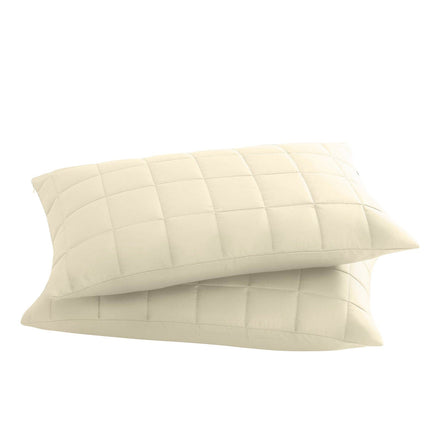 Royal Comfort Coverlet Set Bedspread Soft Touch Easy Care Breathable 3 Piece Set - Queen - Beige Kings Warehouse 