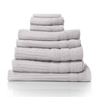 Royal Comfort Eden Egyptian Cotton 600GSM 8 Piece Luxury Bath Towels Set - Holly Kings Warehouse 