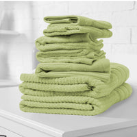 Royal Comfort Eden Egyptian Cotton 600GSM 8 Piece Luxury Bath Towels Set - Spearmint Dropshipzone Birthday Sale Kings Warehouse 