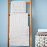 Royal Comfort Eden Egyptian Cotton 600GSM 8 Piece Luxury Bath Towels Set - White Kings Warehouse 