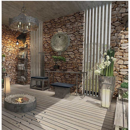 Rustic Rock Brick Wallpaper Kings Warehouse 