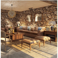Rustic Rock Brick Wallpaper Kings Warehouse 