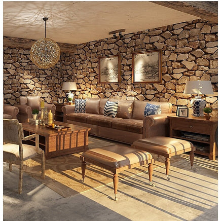 Rustic Rock Brick Wallpaper Kings Warehouse 