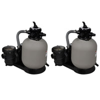 Sand Filter Pumps 2 pcs 600 W 17000 l/h Kings Warehouse 