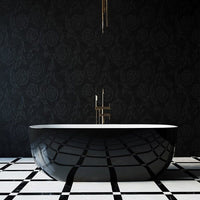 Sapphire Black Acrylic Freestanding Bath Kings Warehouse 