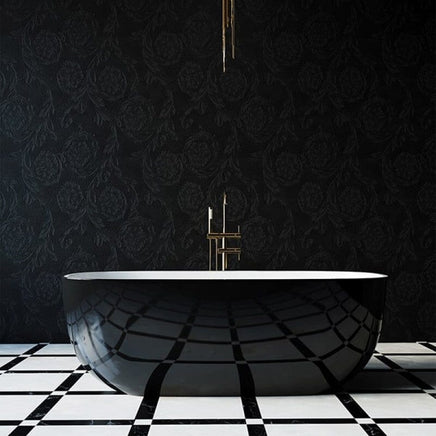 Sapphire Black Acrylic Freestanding Bath Kings Warehouse 