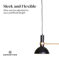 Sarantino 3-Light Hanging Pendant Lamp Kings Warehouse 