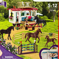 Schleich Large Playset Secret Horse Training at the Horse Club Caravan Kids Supplies Kings Warehouse 