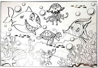 Sea World Painting Puzzle 24 Pieces Kings Warehouse 