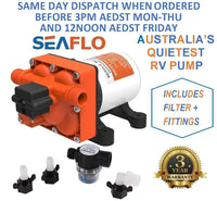 Seaflo 55PSI Pressure 12V Water Pump 11.3LPM For Caravan RV Boat Camper Trailer Kings Warehouse 