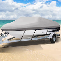 Seamanship 16-18.5ft Boat Cover Trailerable Marine Grade 600D Summer Sale Kings Warehouse 