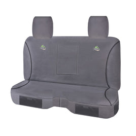 Seat Covers for FORD RANGER PJ-PK SERIES 12/2006 ? 11/2011 SINGLE CAB CHASSIS FRONT BENCH WITH A/REST CHARCOAL TRAILBLAZER Kings Warehouse 