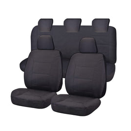 Seat Covers for MAZDA BT-50 B22P/Q-B32P/Q UP SERIES 10/2011 ? 08/2015 DUAL CAB FR CHARCOAL ALL TERRAIN Kings Warehouse 