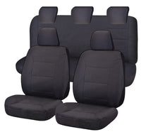 Seat Covers for MAZDA BT-50 FR UR 09/2015 - 06/2020 DUAL CAB FR CHARCOAL CHALLENGER