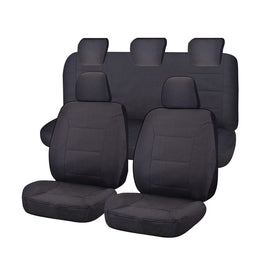 Seat Covers for MAZDA BT-50 FR UR 09/2015 - ON DUAL CAB FR CHARCOAL ALL TERRAIN Kings Warehouse 