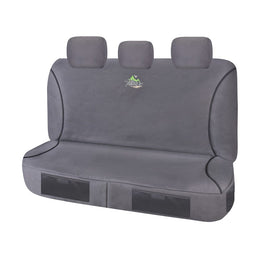 Seat Covers for MAZDA BT50 B22P/Q-B32P/Q UP SERIES 10/2011 - 2015 DUAL CAB REAR BENCH CHARCOAL TRAILBLAZER Kings Warehouse 