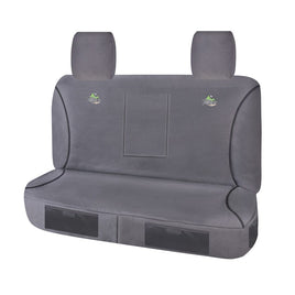 Seat Covers for MAZDA BT50 B32P SERIES 11/2006 ? 11/2011 DUAL CAB CHASSISC REAR BENCH WITH A/REST CHARCOAL TRAILBLAZER Kings Warehouse 