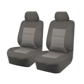 Seat Covers for TOYOTA HIACE VAN SLWB 02-2019 - ON PREMIUM GREY Kings Warehouse 