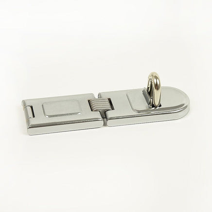 Security Lock Hardened Steel Fixed Staple Hasp 6-1/4 in. L Kings Warehouse 