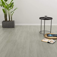 Self-adhesive Flooring Planks 4.46 m² 3 mm PVC Grey Kings Warehouse 