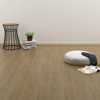 Self-adhesive Flooring Planks 4.46 m² 3 mm PVC Natural Brown Kings Warehouse 