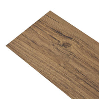Self-adhesive PVC Flooring Planks 5.02 m² 2 mm Walnut Brown Kings Warehouse 