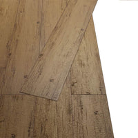 Self-adhesive PVC Flooring Planks 5.02 m² 2 mm Walnut Brown Kings Warehouse 