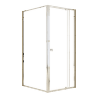 Semi Frameless Shower Screen (82~90)x 195cm & (98~101)x 195cm Side AS/NZS Glass Kings Warehouse 