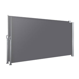Set of 2 Instahut Side Awning Sun Shade Outdoor Blinds Retractable Screen 1.8X3M GR New Arrivals Kings Warehouse 