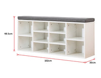 Shoe Cabinet Bench Shoes Storage Rack Organiser Wooden Shelf Cupboard Box Storage Supplies Kings Warehouse 