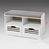 Shoe Rack with Drawers, Shelf and Storage Bench Storage Supplies Kings Warehouse 