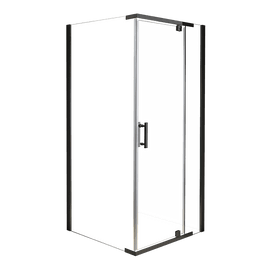 Shower Screen 1000x1000x1900mm Framed Safety Glass Pivot Door By Della Francesca Kings Warehouse