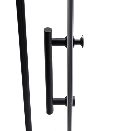 Shower Screen 1200x1000x1900mm Framed Safety Glass Pivot Door By Della Francesca Kings Warehouse 