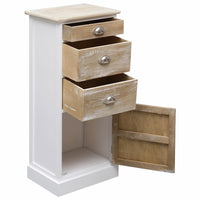 Side Cabinet 38x28x86 cm Paulownia Wood bedroom furniture Kings Warehouse 