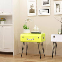 Side Cabinet 49.5x36x60 cm Yellow