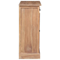 Side Cabinet 65x30x75 cm Solid Teak Kings Warehouse 