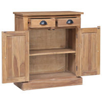 Side Cabinet 65x30x75 cm Solid Teak Kings Warehouse 