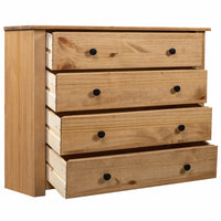 Side Cabinet 80x40x73 cm Pine Panama Range bedroom furniture Kings Warehouse 