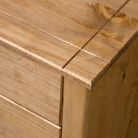 Side Cabinet 80x40x73 cm Pine Panama Range bedroom furniture Kings Warehouse 