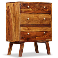Side Cabinet Solid Sheesham Wood 60x35x76 cm Kings Warehouse 