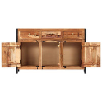 Sideboard 120x35x75 cm Solid Acacia Wood Kings Warehouse 