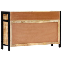 Sideboard 120x35x76 cm Solid Mango Wood Kings Warehouse 