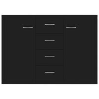 Sideboard Black 88x30x65 cm Kings Warehouse 