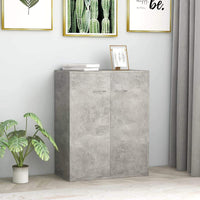 Sideboard Concrete Grey 60x30x75 cm