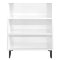 sideboard High Gloss White 57x35x70 cm bedroom furniture Kings Warehouse 