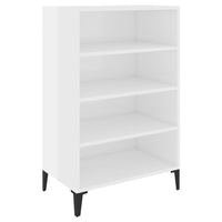 sideboard High Gloss White 57x35x90 cm bedroom furniture Kings Warehouse 