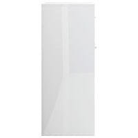 Sideboard High Gloss White 60x30x75 cm Living room Kings Warehouse 