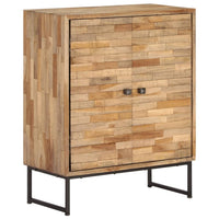 Sideboard Reclaimed Teak Wood 60x30x75 cm living room Kings Warehouse 